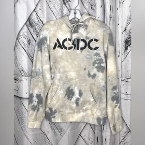 AC/DC Tie Dye Hoodie Pullover M